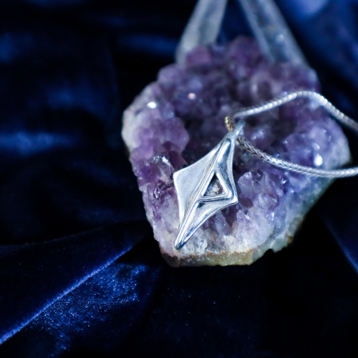 Thor's Rune ~ Thurisaz Silver Pendant for Protection & Strength