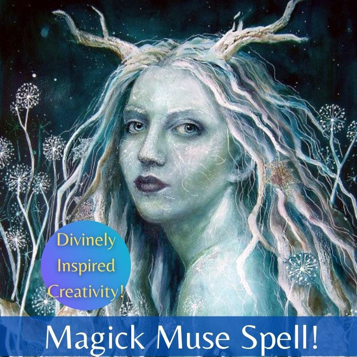 Magickal Muse Spell Sparks Inspired Creativity Let Your Talents & Gifts Shine!