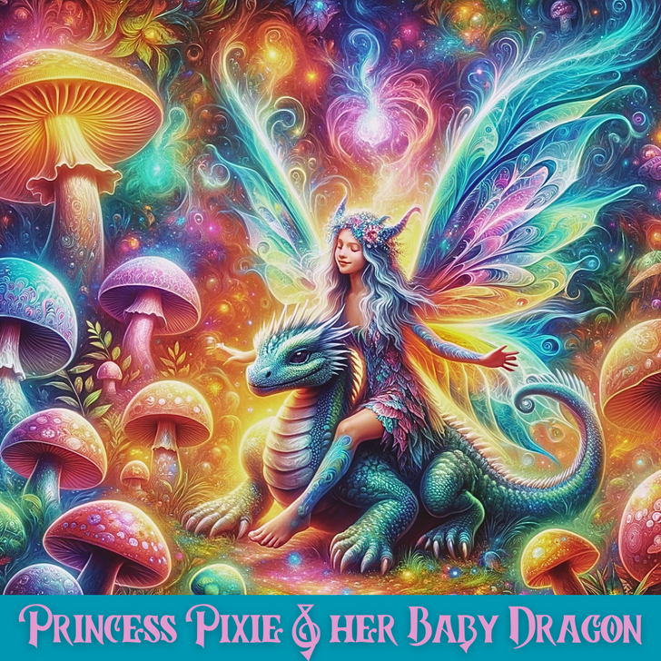 The Fairy Princess Pixie & her Baby Dragon are Seeking Their Forever Home