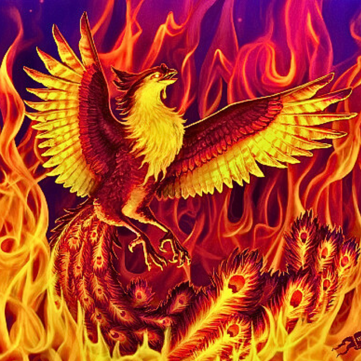 The Magickal Phoenix Zentith, Spirit of Rebirth, Renewal & Success