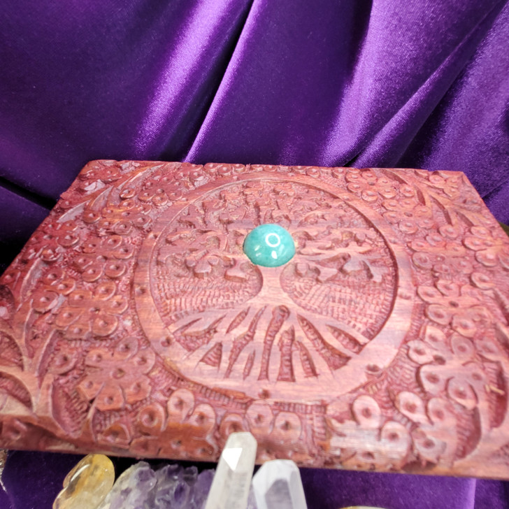 Tree of Life Altar Box! Pure White Energy for Cleansing & Recharging  Magickals!