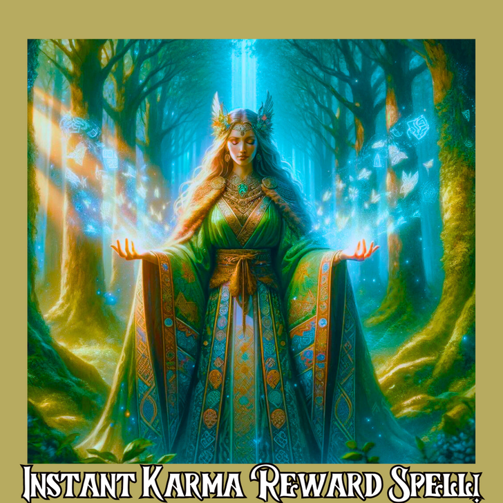 Instant Karma Reward Spell Bestows Bright Blessings on Deserving People!