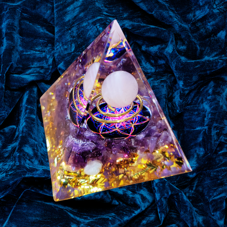 Fairy Calling Orgone Energy Accumulator Life Force Generator Pyramid!