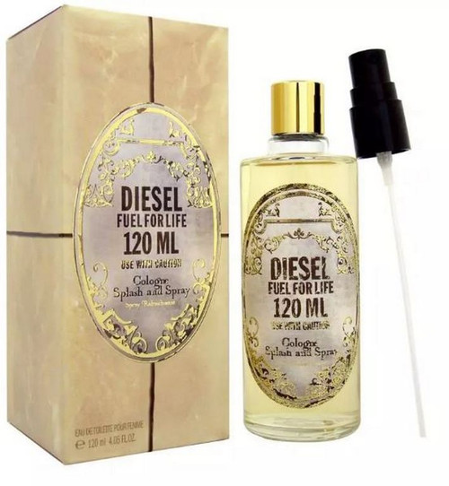Fuel for Life pour Femme 120ml edt Cologne Splash and Spray Women.