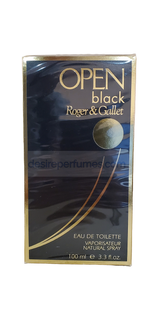 Roger & Gallet Open Black 100ml edt Men.