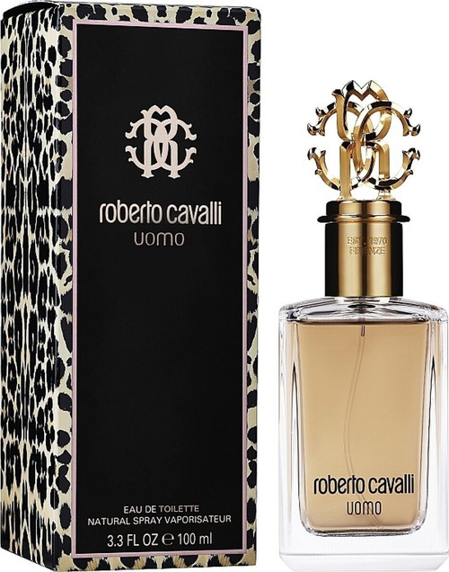 Roberto Cavalli Uomo 100ml edt Men (Long Bottle).
