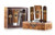 Cuba Gold 100ml edt + 35ml edt + 100ml After Shave + 200ml Shower Gel Gift Set Men.