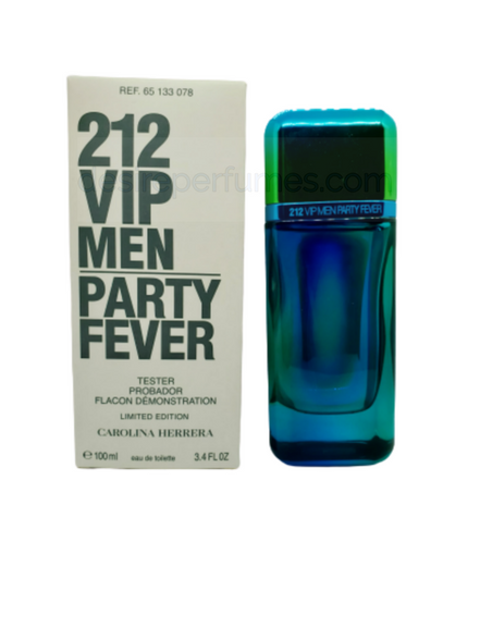 Carolina Herrera 212 Vip Men Party Fever 100ml edt Tester Men