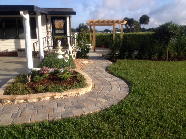 landscape paver pathways ocala florida