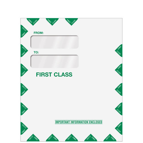 80342 - Double Window Tax Organizer Mailing Envelope