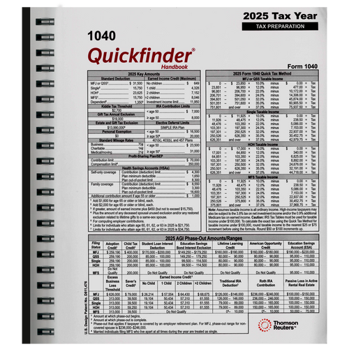 QF1040 - 1040 Quickfinder Handbook