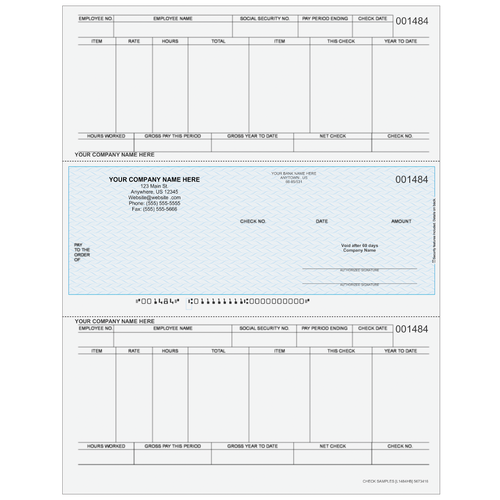 L1484 - Payroll Middle Business Check