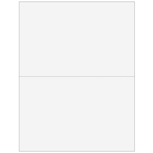 80014 - 2up Blank 1099-MISC Form (with Instructions on Both Back Panels)