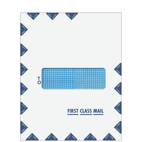 80925 - Single Window First Class Mail Envelope (Peel & Close)