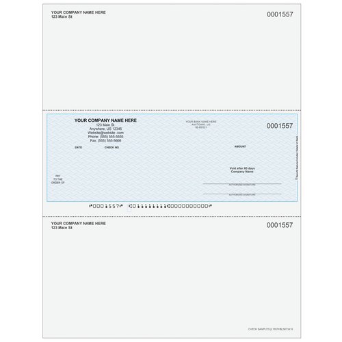 L1557 - Multi-Purpose Middle Business Check