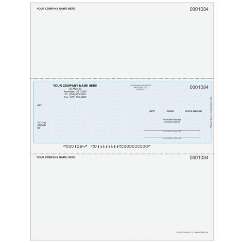 L1084 - Multi-Purpose Middle Business Check