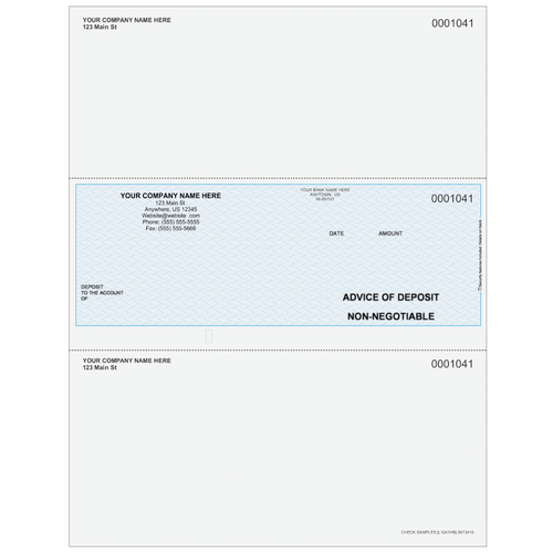 L1041 - Advice of Deposit Middle