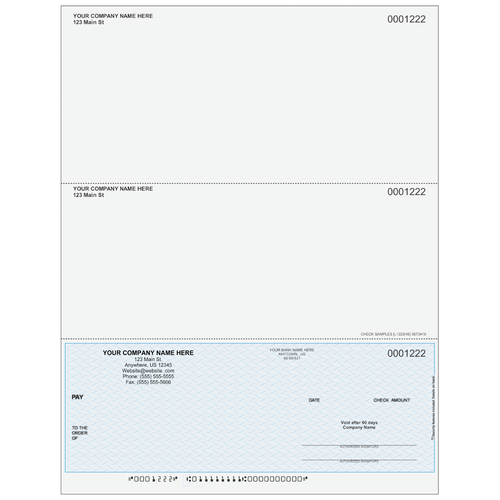 L1222 - Multi-Purpose Bottom Business Check