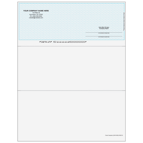 L89419 - Multi-Purpose Top Business Check