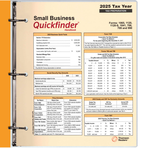 QFSBBIND - QuickFinder Small Business 3-ring binder
