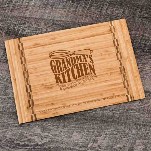 Personalized Cutting board for grandma