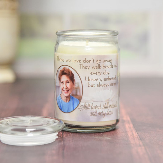 Those We Love Memorial Jar Candle in vanilla scent