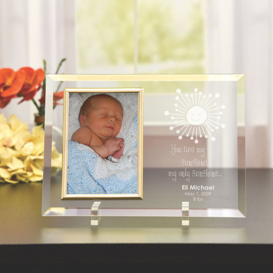 My Only Sunshine Personalized Baby Frame