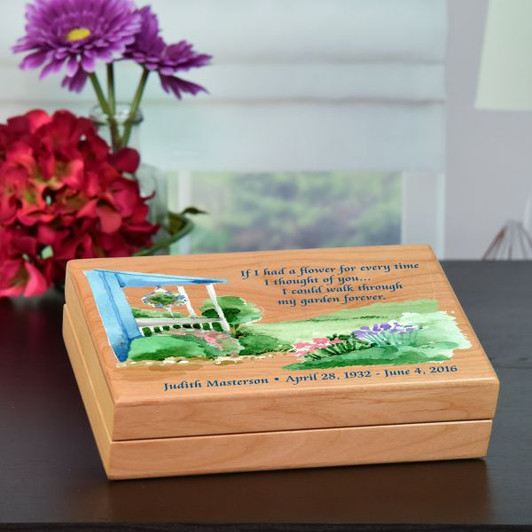 Garden of Thoughts Keepsake Box