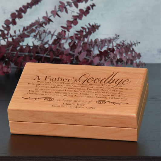A Father's Goodbye Memory Box