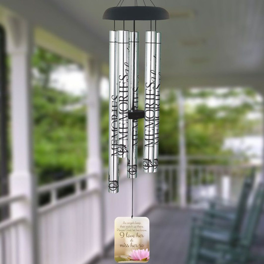 Miss Her So Personalized Memorial Wind Chime
