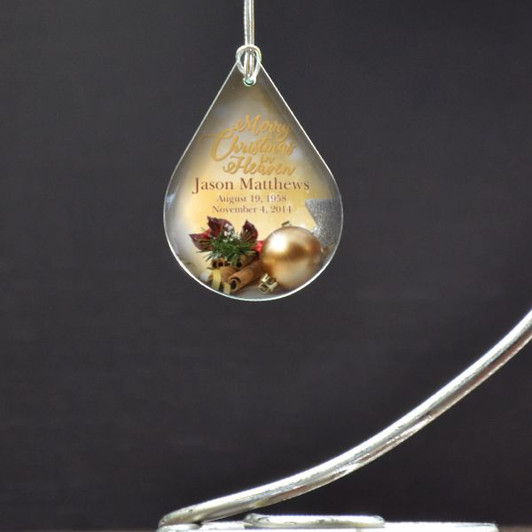 Merry Christmas In Heaven Personalized Ornament