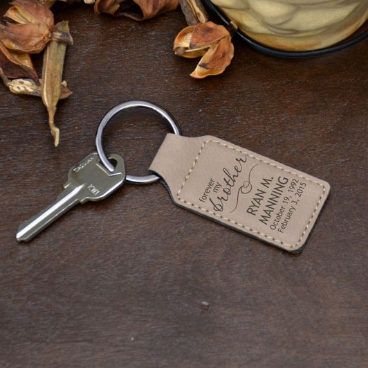 Forever Brother Light Brown Key chain