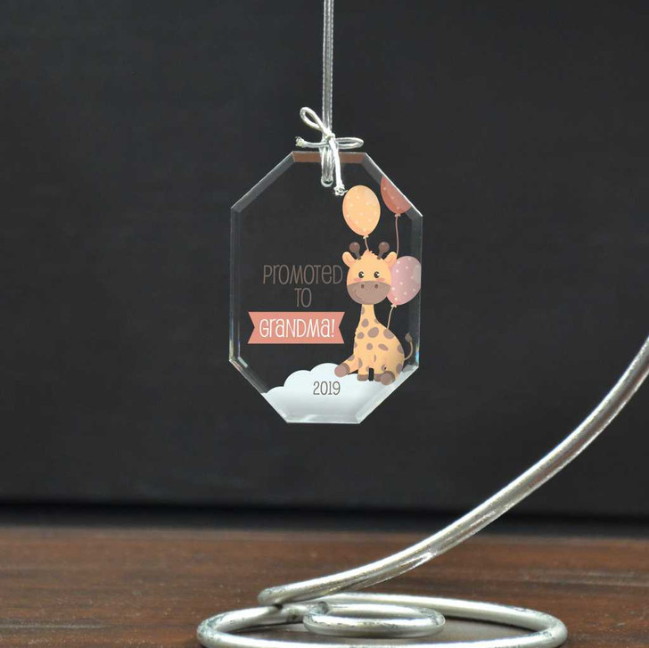 This personalized ornament is a unique way to announce you are expecting!