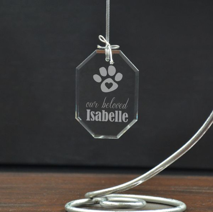 dog remembrance ornament