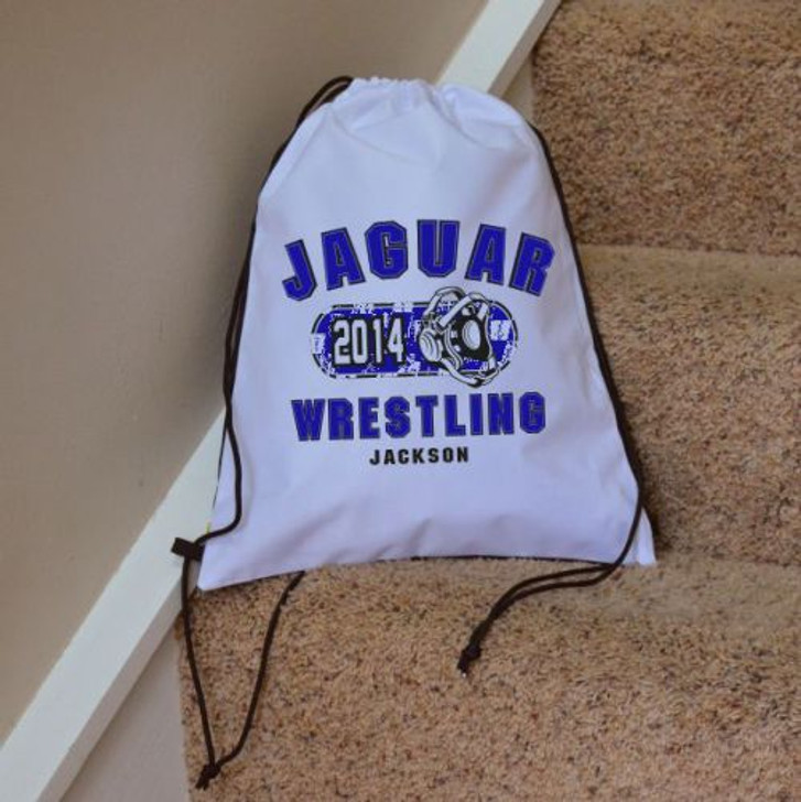 Classic Wrestling Drawstring Bag