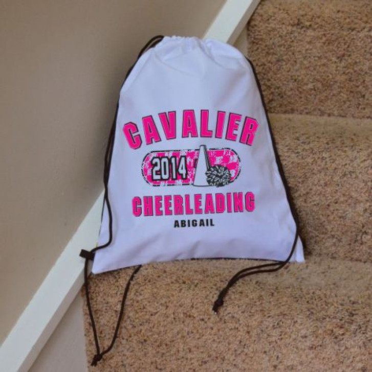 Classic Cheerleader Drawstring Bag