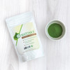 Culinary Grade Matcha 100g bag with bowl of matcha powder