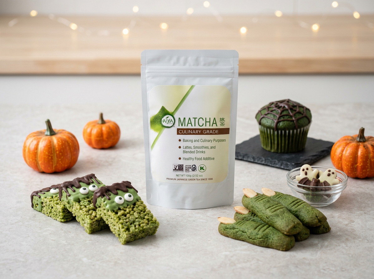 Matcha Halloween Treats