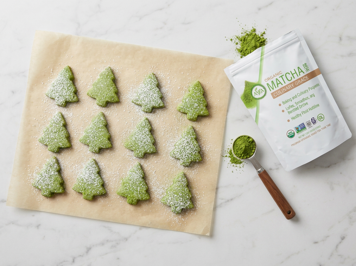 Matcha Christmas Desserts