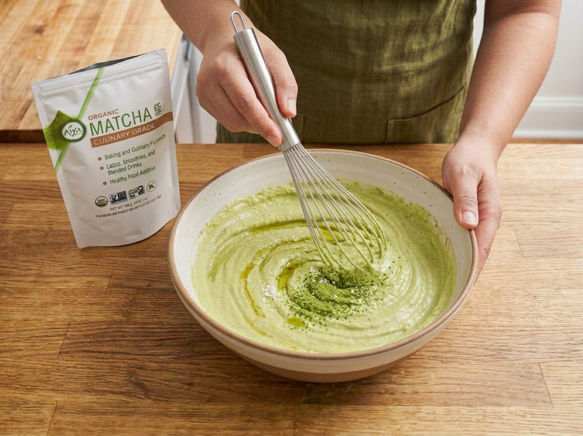 Savory Matcha Recipes 