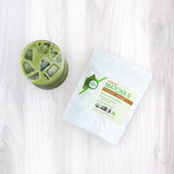 Organic Culinary Matcha 50g bag with drink