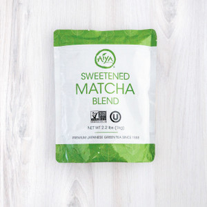 Sweetened Matcha Blend 1kg bag