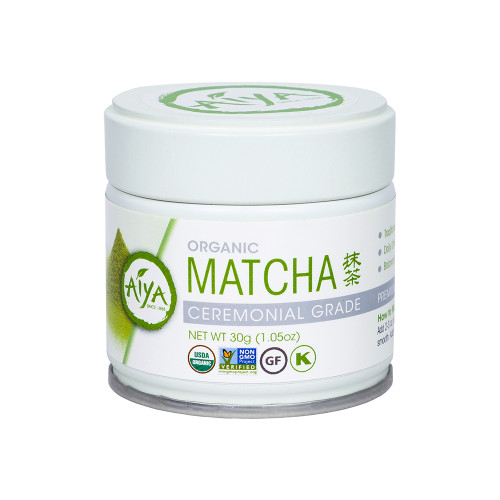 Organic Ceremonial Matcha Tea Powder, 30 gram, single tin