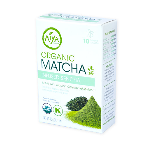 Organic Matcha Infused Sencha box