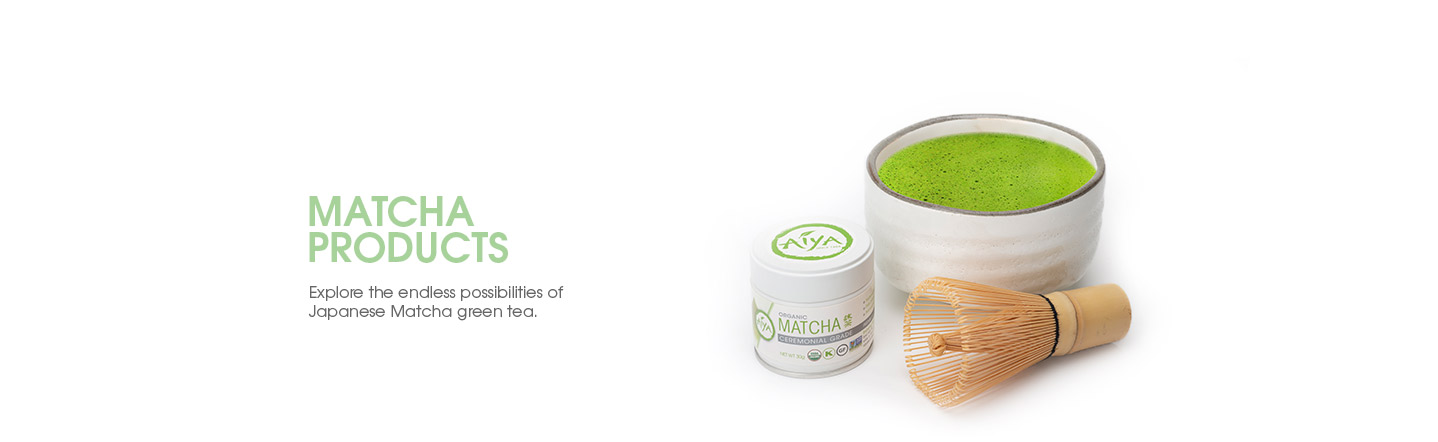 Matcha Products Banner