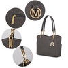 MKF Collection Malika M Signature Satchel Handbag by Mia k