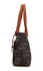 MKF Collection Lady II M Signature Large Tote, Small Tote & Wallet Set, Stylish Womens Handbag M Design by Mia K
