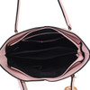 MKF Collection Imogene Two tone Whip Stitches Vegan Leather Women Shoulder bag with Wallet by Mia K