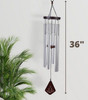 Wind Chimes for Outside Deep Tone 36 Inch Extra Large Wind Chimes Outdoor Clearance Tuned Relaxing Soothing Sound for Meditation Yoga Aluminum Religious Windchime for Garden Home Patio Porch Yard