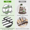 Heavy Duty Metal Flower Cart Plant Stand